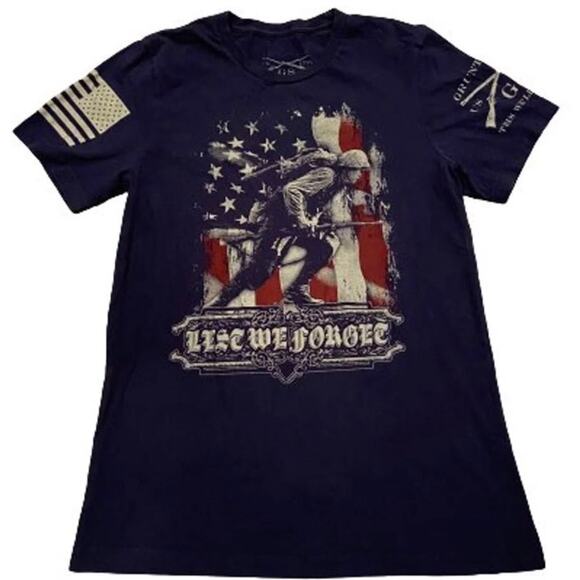 Grunt Style Men's SM Patriotic Graphic T-shirt - Picture 1 of 5